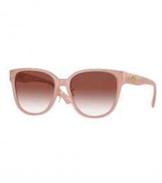 Versace Pink Square Sunglasses