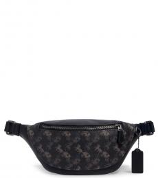 Coach Black Multi Warren Mini Belt Bag