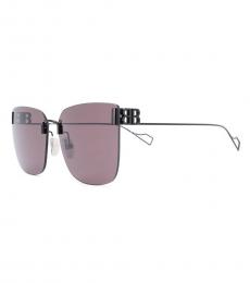 Balenciaga Purple Classic Signature Sunglasses