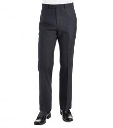 Ralph Lauren Charcoal Classic Fit Wool Trouser Pants