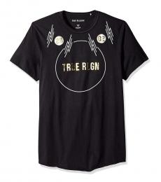 Black Foil Graphic T-Shirt