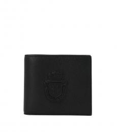 Billionaire Black Crest Logo Wallet