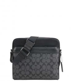 Coach Black Charles Camera Large Crossbody