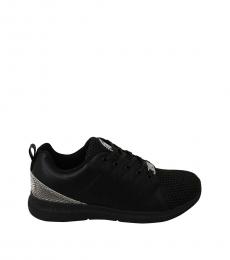 Philipp Plein Black Casual Running Sneakers