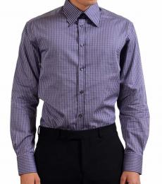 Versace Collection Purple City Dress Shirt