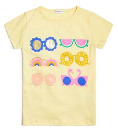 J.Crew Little Girls Yellow Sunglasses T-Shirt