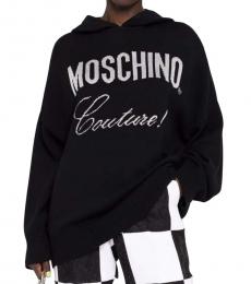 Moschino Black Logo Hoodie