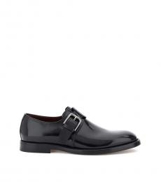 Black Giotto Monk Dress Shoes
