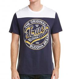 True Religion Blue Graphic Print T-Shirt