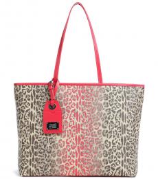 Leopard Print Shopping Large Tote