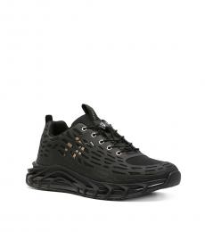 Just Cavalli Black Chunky Sneakers