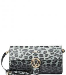 Mario Valentino Natural Marbelle Embossed Large Crossbody