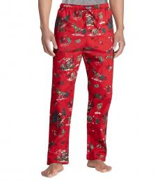 Ralph Lauren Red Flannel Pajama Pants