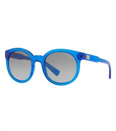 Armani Exchange Transparent Blue Gradient Sunglasses