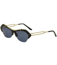 Black-Gold Fashion Sunglasses