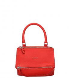 Givenchy Red Pandoral Small Satchel