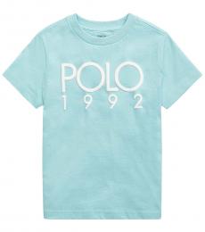 Ralph Lauren Boys Bayside Green Graphic T-Shirt