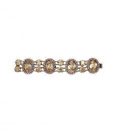 Balenciaga Rose Gold crystal Bracelet