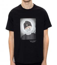 Black Printed Rap-Cules 3 Easy Fit T-Shirt