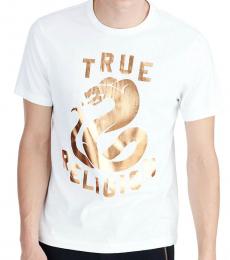 White Copper Snake T-Shirt