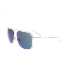 Dolce & Gabbana Light Purple Mirrored Sunglasses