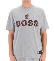 Hugo Boss Grey Boss X Nba T-Shirt