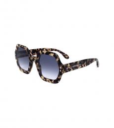 Isabel Marant Yellow Havana Geometric Sunglasses
