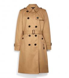 Brown Long Trench Coat