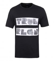 True Religion Black Graphic Print T-Shirt