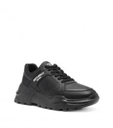 Just Cavalli Black Chunky Sneakers