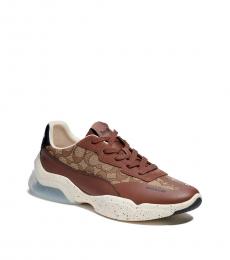 Coach Khaki Runner Sneakers