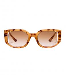 Michael Kors Yellow Rectangular Sunglasses