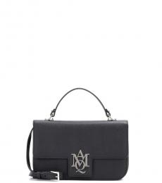 Alexander McQueen Black Insignia Large Crossbody