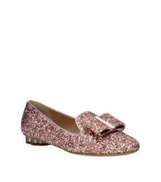Salvatore Ferragamo Multicolor Sarno Glitter Loafers