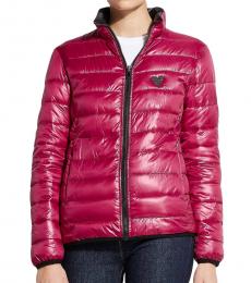 Love Moschino Dark Pink Zip Up Jacket