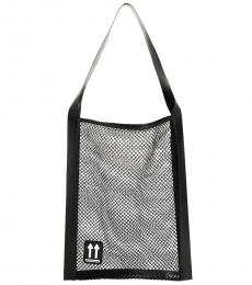 Off-White Black Fishing Net Large Tote