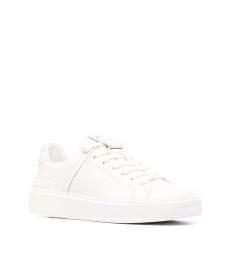 White B-Court Low Top Sneakers