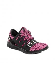 Philipp Plein Pink Black Runner Joice Sneaker