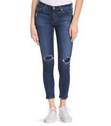 AG Adriano Goldschmied Dawn Mended Super Skinny Jeans