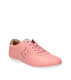 Bally Pink Turtledove Heike Sneakers