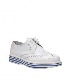 Church's White Leather Lace Ups