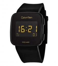 Calvin Klein Black Future Chronograph Digital Watch