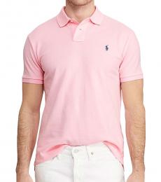 Ralph Lauren Garden Pink Classic Fit Mesh Polo