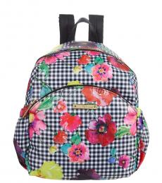 Betsey Johnson BlackWhite Lexi Medium Backpack