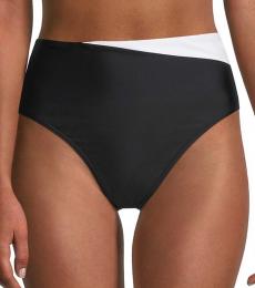 Calvin Klein Black Colorblock Bikini Bottom