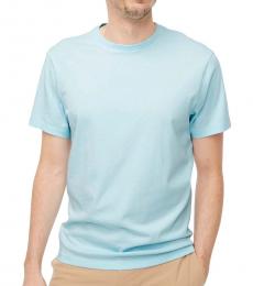J.Crew Light Blue Cotton Washed Jersey T-Shirt 