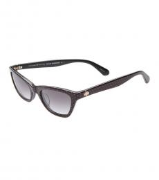 Black Johneta Cat Eye Sunglasses