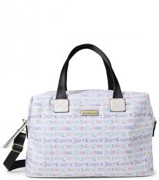 Juicy Couture White Best Seller Large Duffle Bag