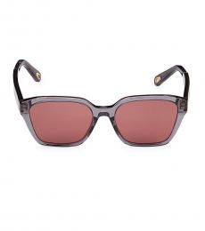 Pink Gradient Square Sunglasses