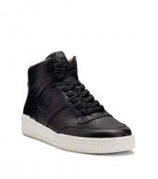 AllSaints Black Pro High Top Sneakers